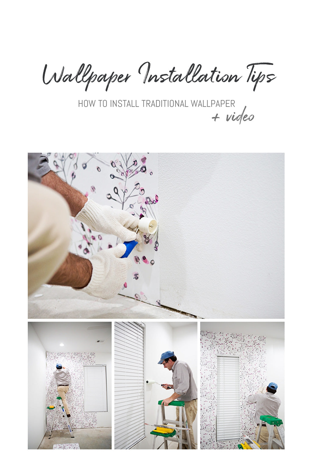 How to install traditional non woven wallpaper, Wallpaper 101