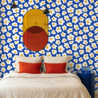 Fun Egg Pattern Wallpaper