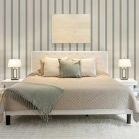 Minimal Oxford Stripes Wallpaper