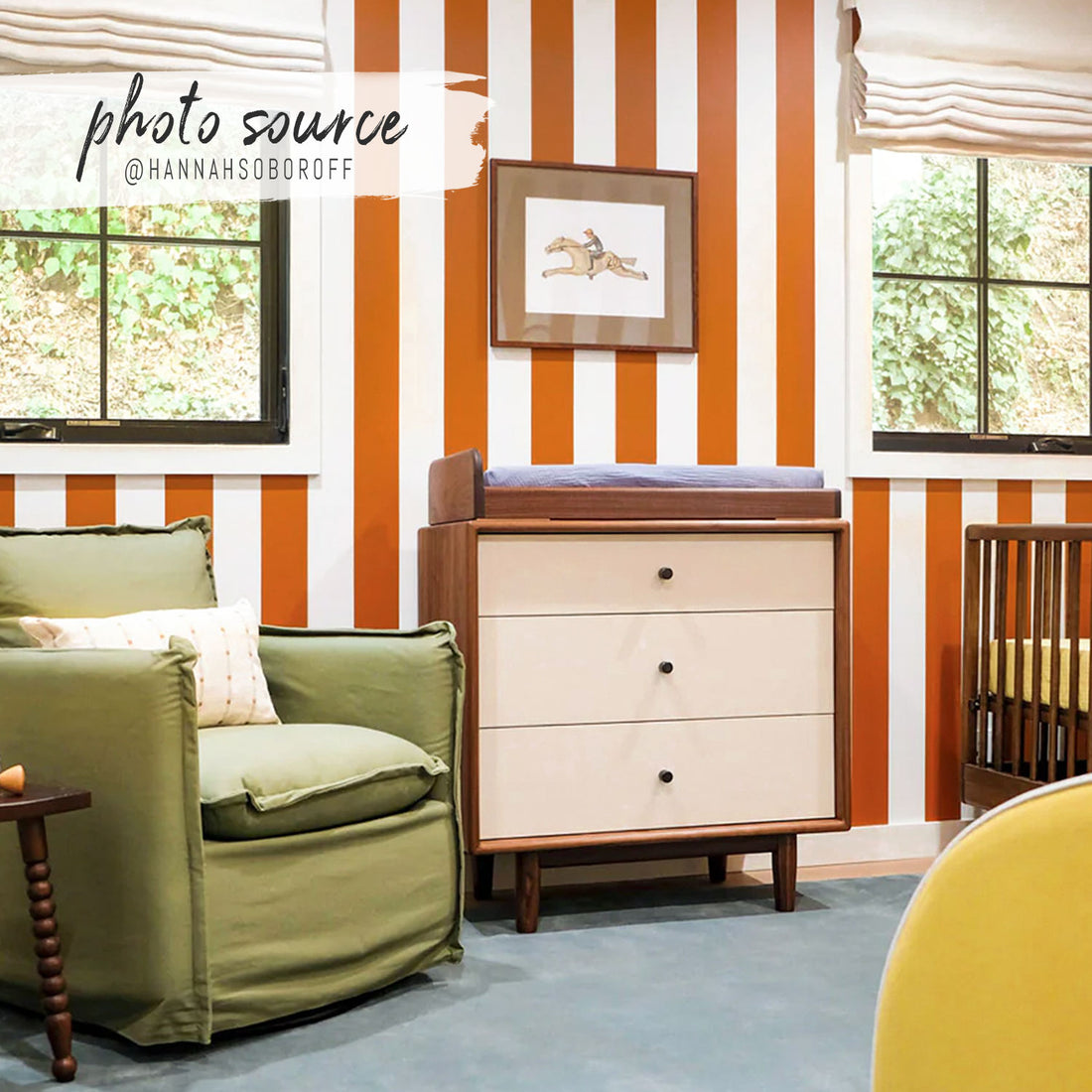 Oversized Stripes Wallpaper