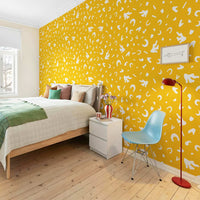 Bright Abstract Cutouts Wallpaper