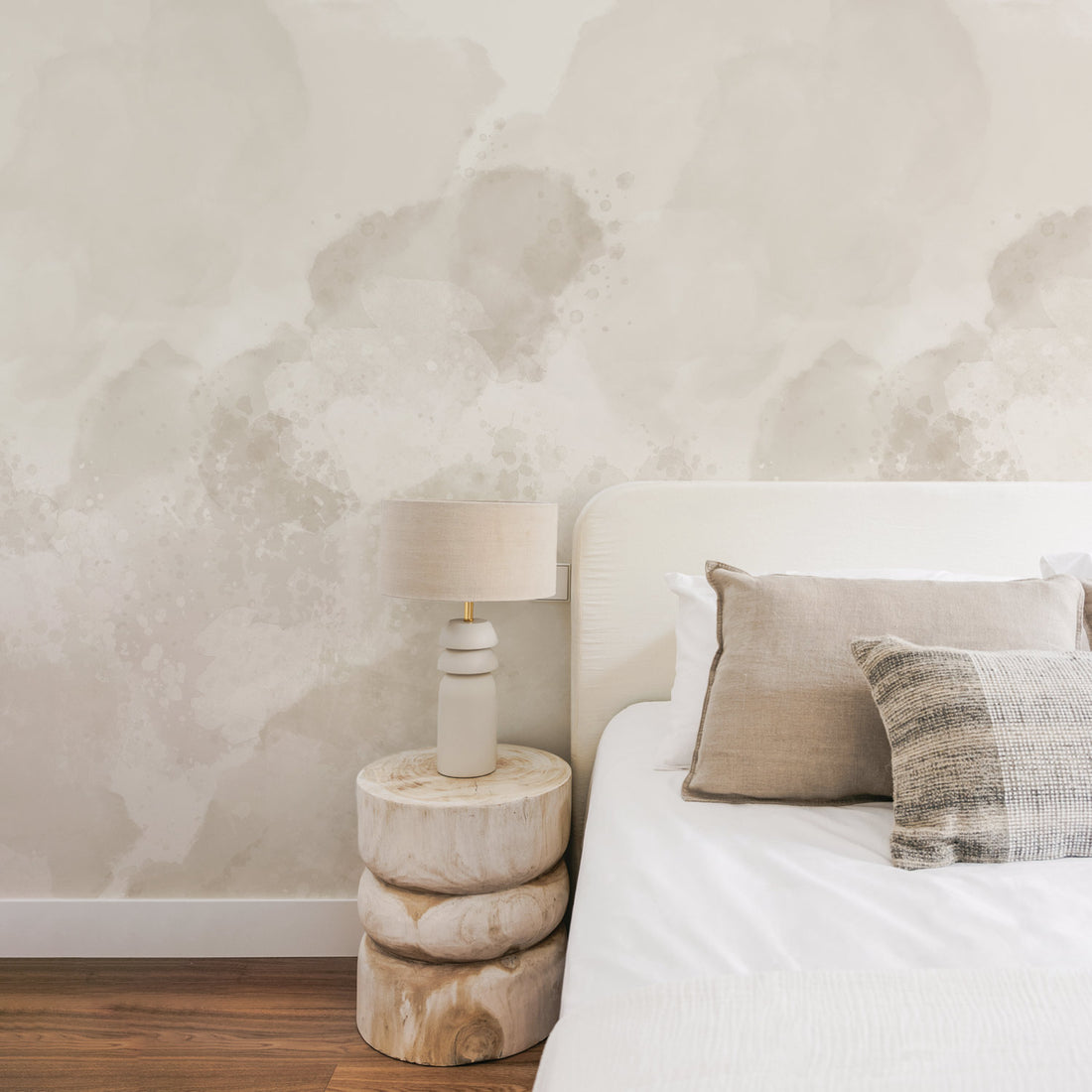 Limewash Paint Texture Wall Mural