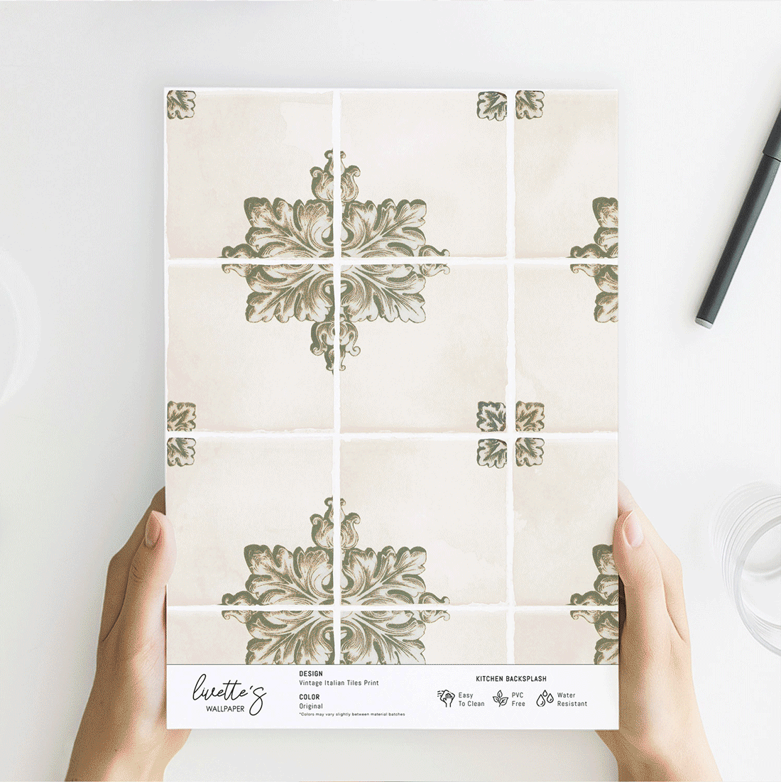 Backsplash Sample Bundle - 5 Tiles Backsplash Samples