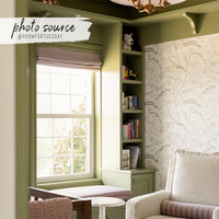 Green Botanical Wildflower Wallpaper