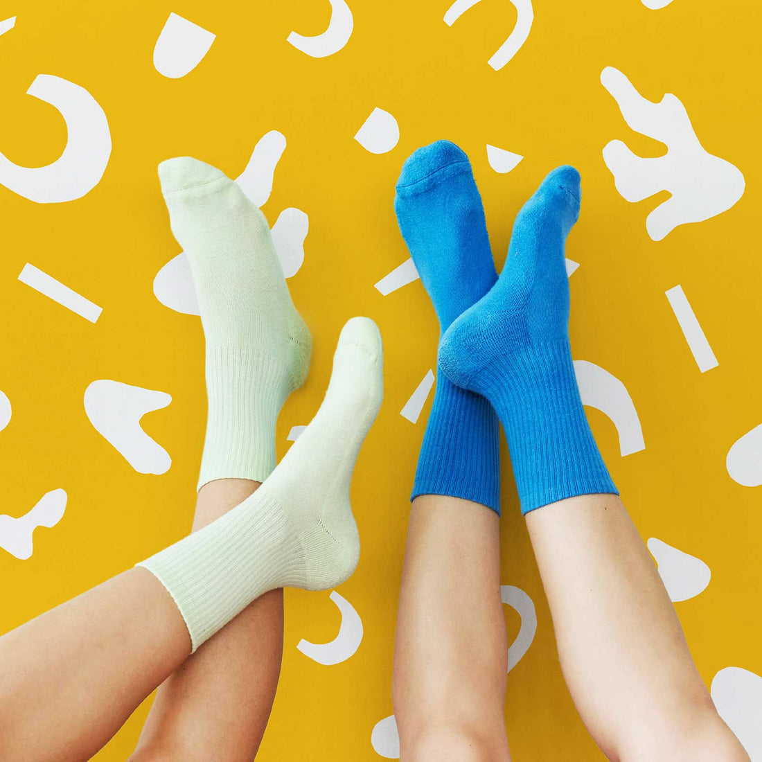 Bright Abstract Cutouts Wallpaper