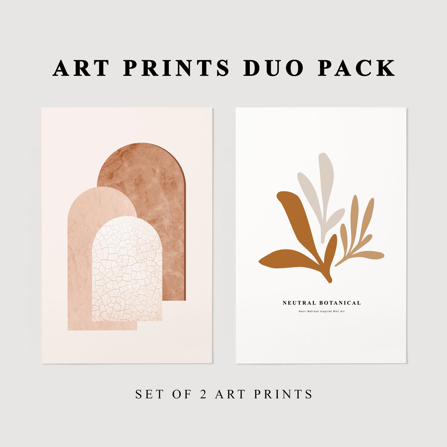 Abstract Bohemian Poster Duo Pack + Free FedEx Delivery | Livettes