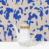 Abstract Cow Print Wallpaper