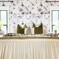 Grey peony wallpaper