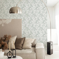 Royal Bloom Wallpaper In Sage Color