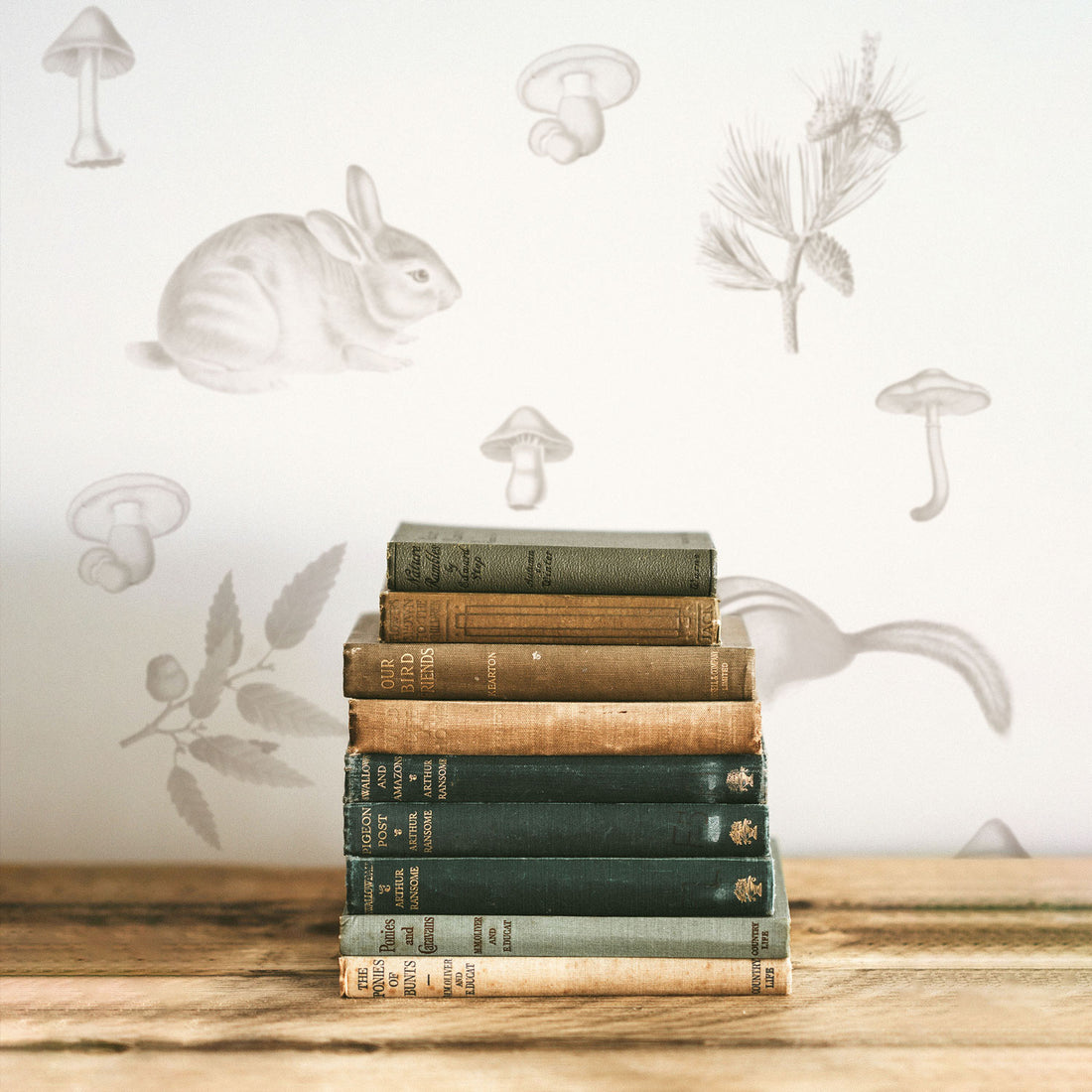Forest Animal Design Wallpaper