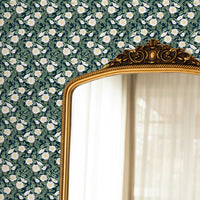 Countryside Florals Pattern Wallpaper