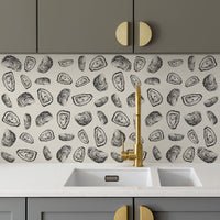 food themed backsplash designs for kitchen