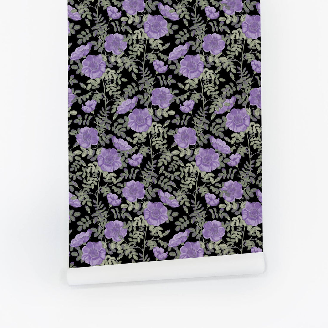 Dark Purple Royal Bloom Wallpaper