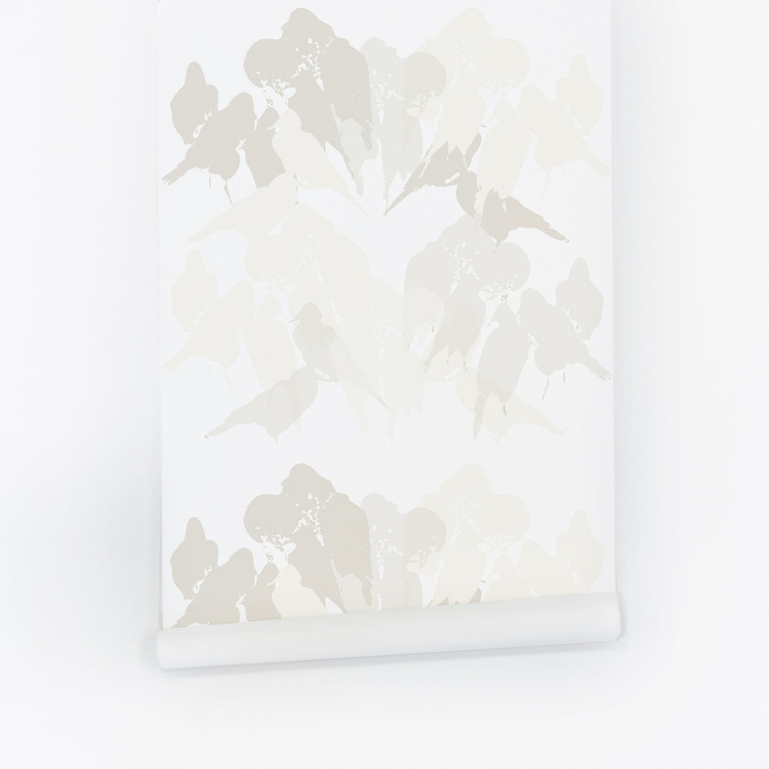 Minimal japandi style birds removable wallpaper