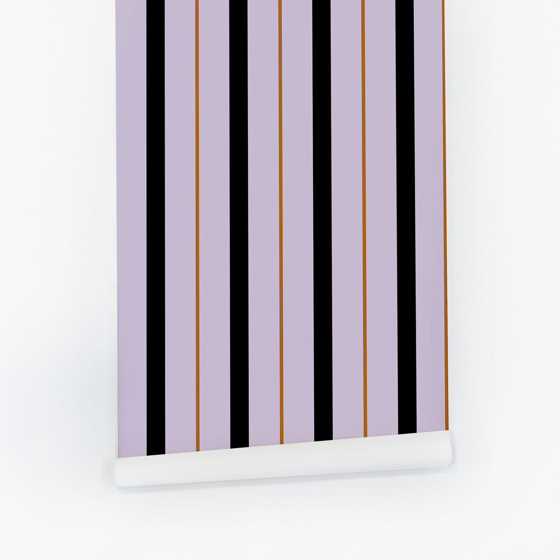 Retro Colors Modern Stripes Wallpaper