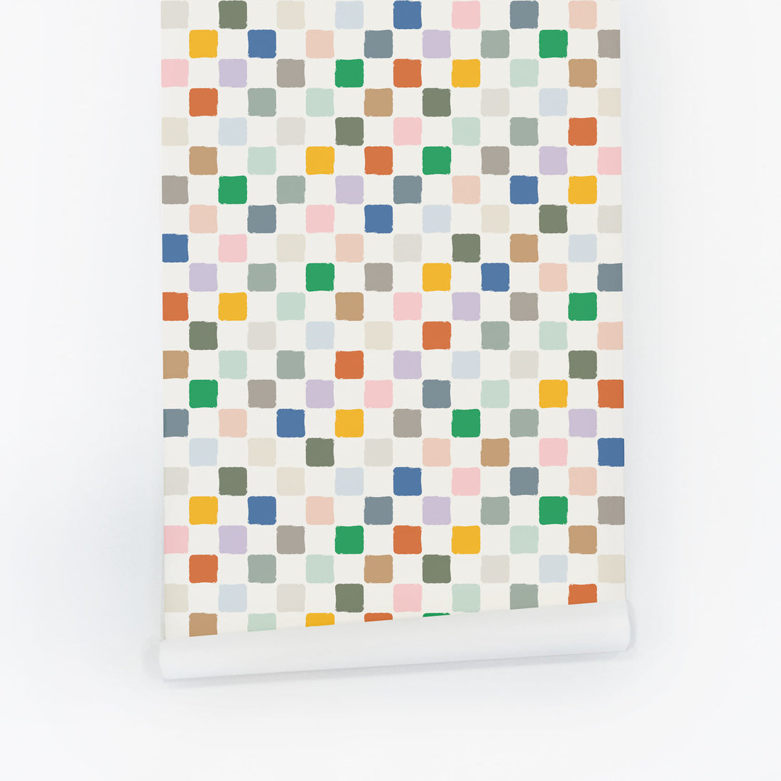 Colorful Checkers Wallpaper