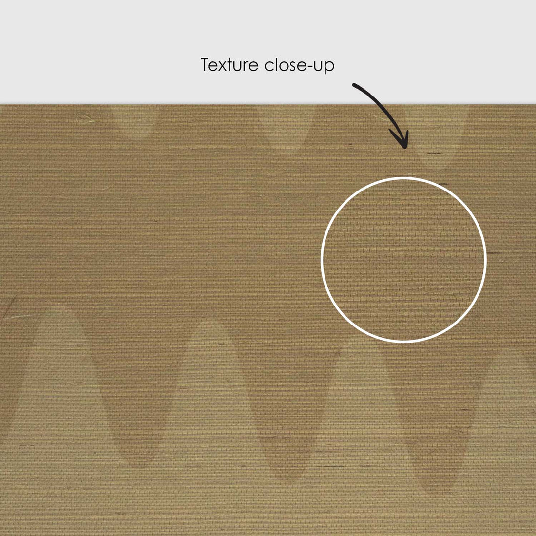 Abstract Wave Grasscloth Wallpaper