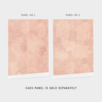 Modern Clay Pink Textured Limewash Wallpaper
