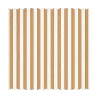 Latte Stripes Printed Fabric