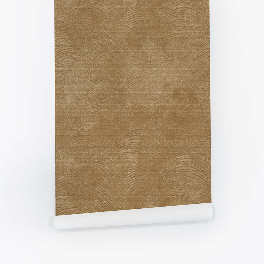 Latte Limewash Grasscloth Wallpaper