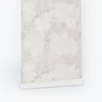 Light Beige Concrete Limewash Wallpaper