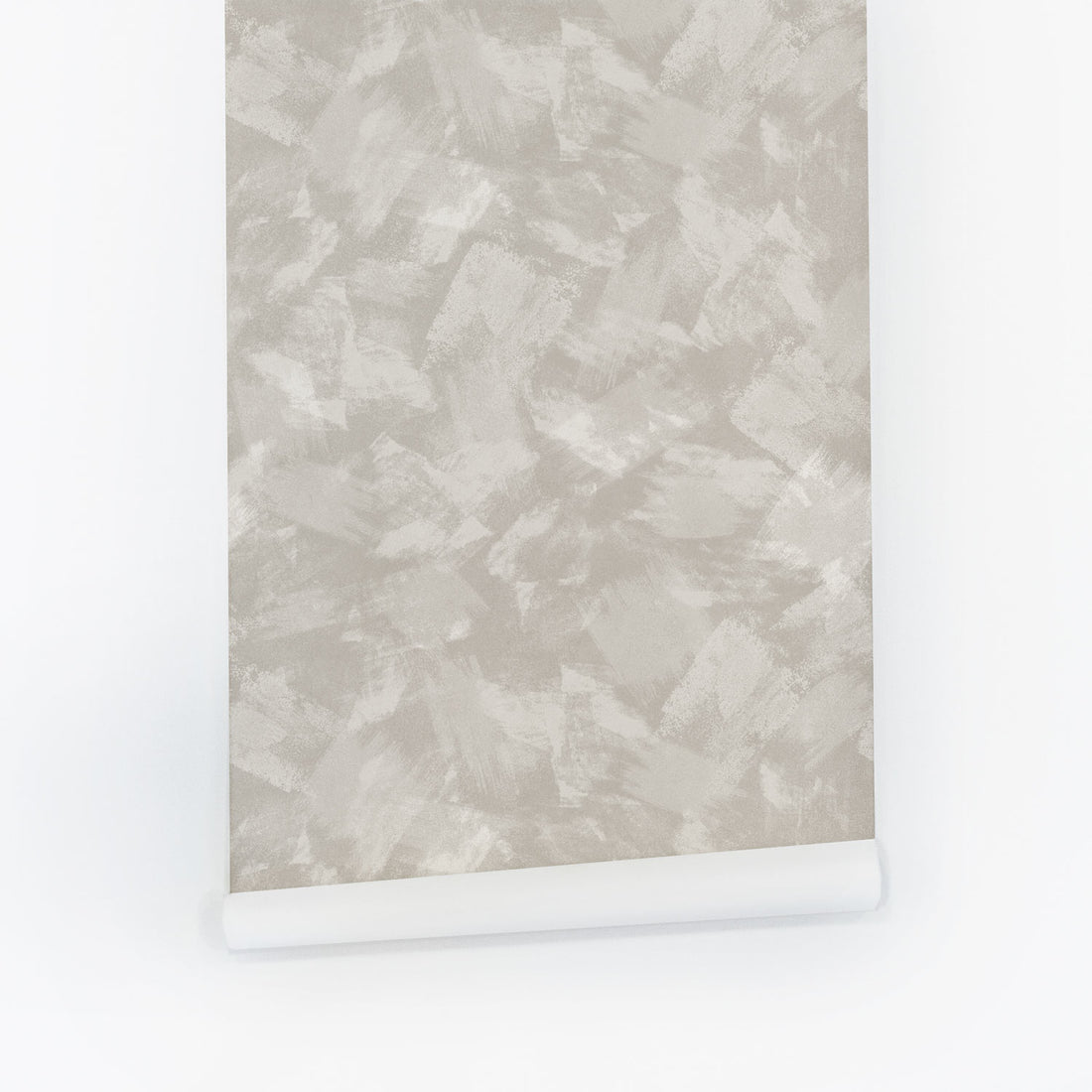 Neutral Limewash Paint Strokes Wallpaper