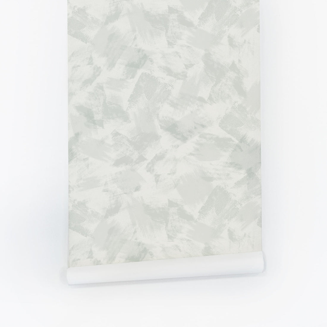 Soft Sage Limewash Design Wallpaper