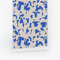 Abstract Cow Print Wallpaper