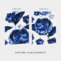 Blue Peonies Wallpaper