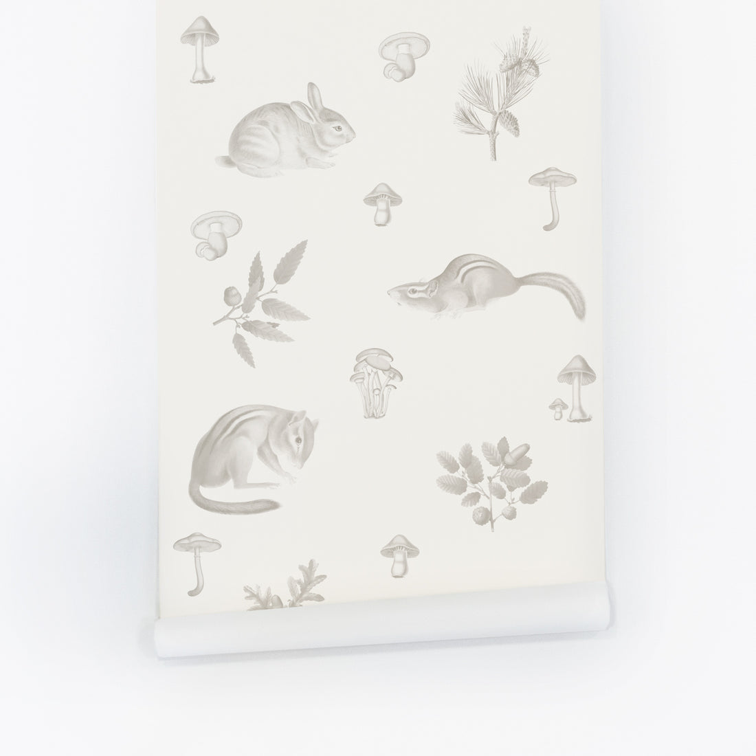 Forest Animal Design Wallpaper