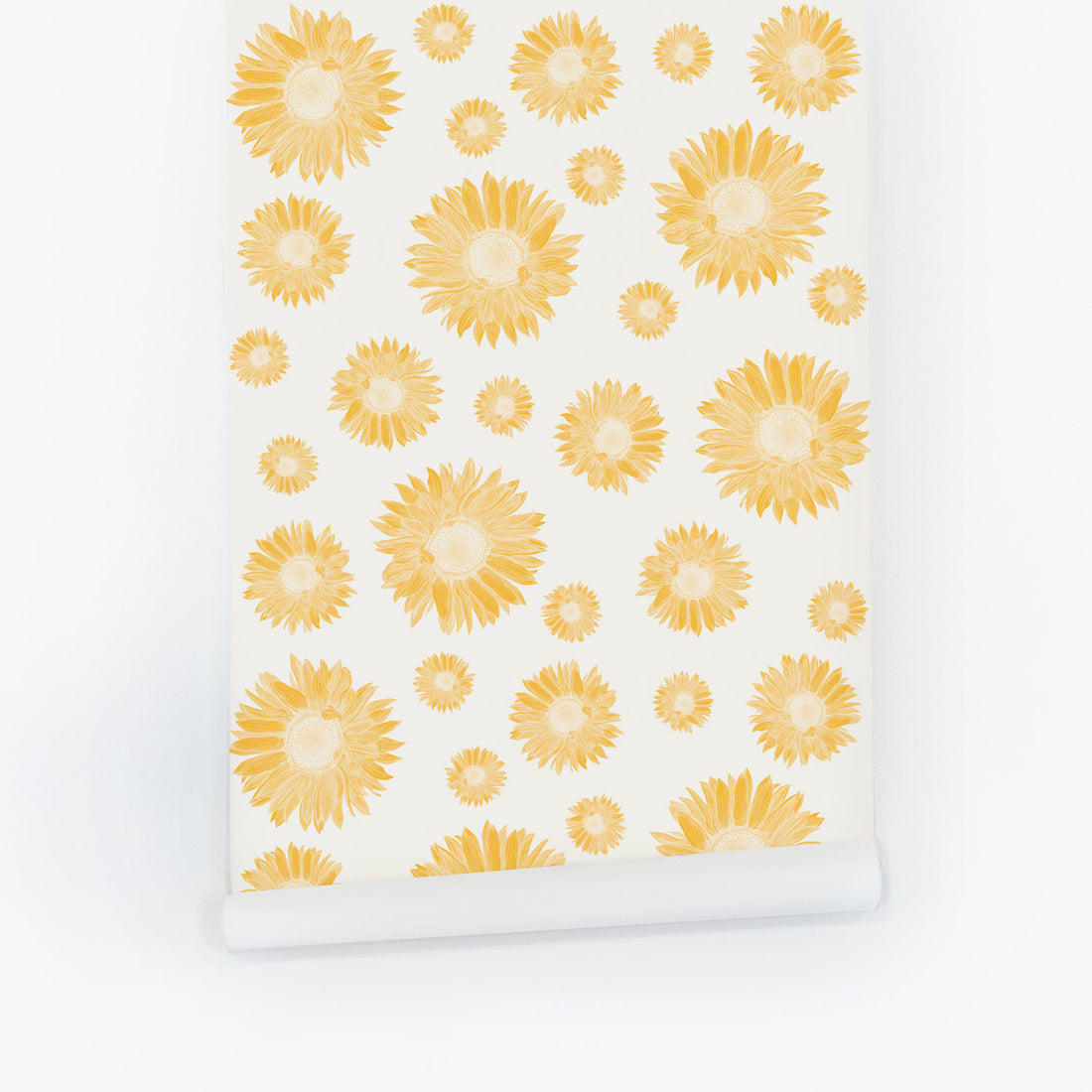 Sunflower Design Wallpaper