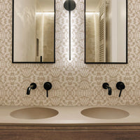 Neutral Tribal Print Wallpaper