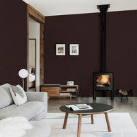 Chestnut Brown Grasscloth Wallpaper