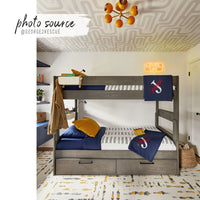 Neutral Paintbrush Maze © Kids Room Wallpaper