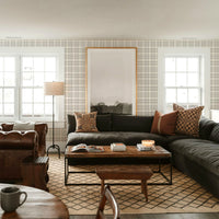 Criss Cross Plaid Wallpaper