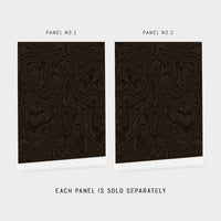 Dark Wood Pattern Wallpaper