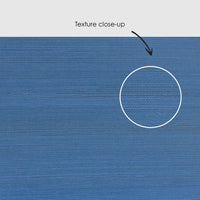 Denim Blue Grasscloth Wallpaper