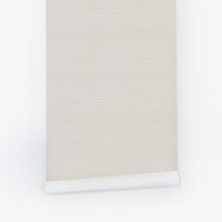 Fog Grey Grasscloth Wallpaper