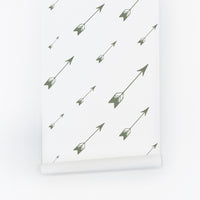 simple design wallpaper with green arrow pattern