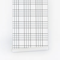 Criss Cross Plaid Wallpaper