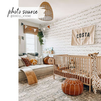 Taupe Color Vintage Safari Animal Wallpaper