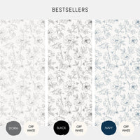 Subtle Floral Peony Wallpaper