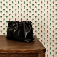 Classic Green Tiny Floral Wallpaper