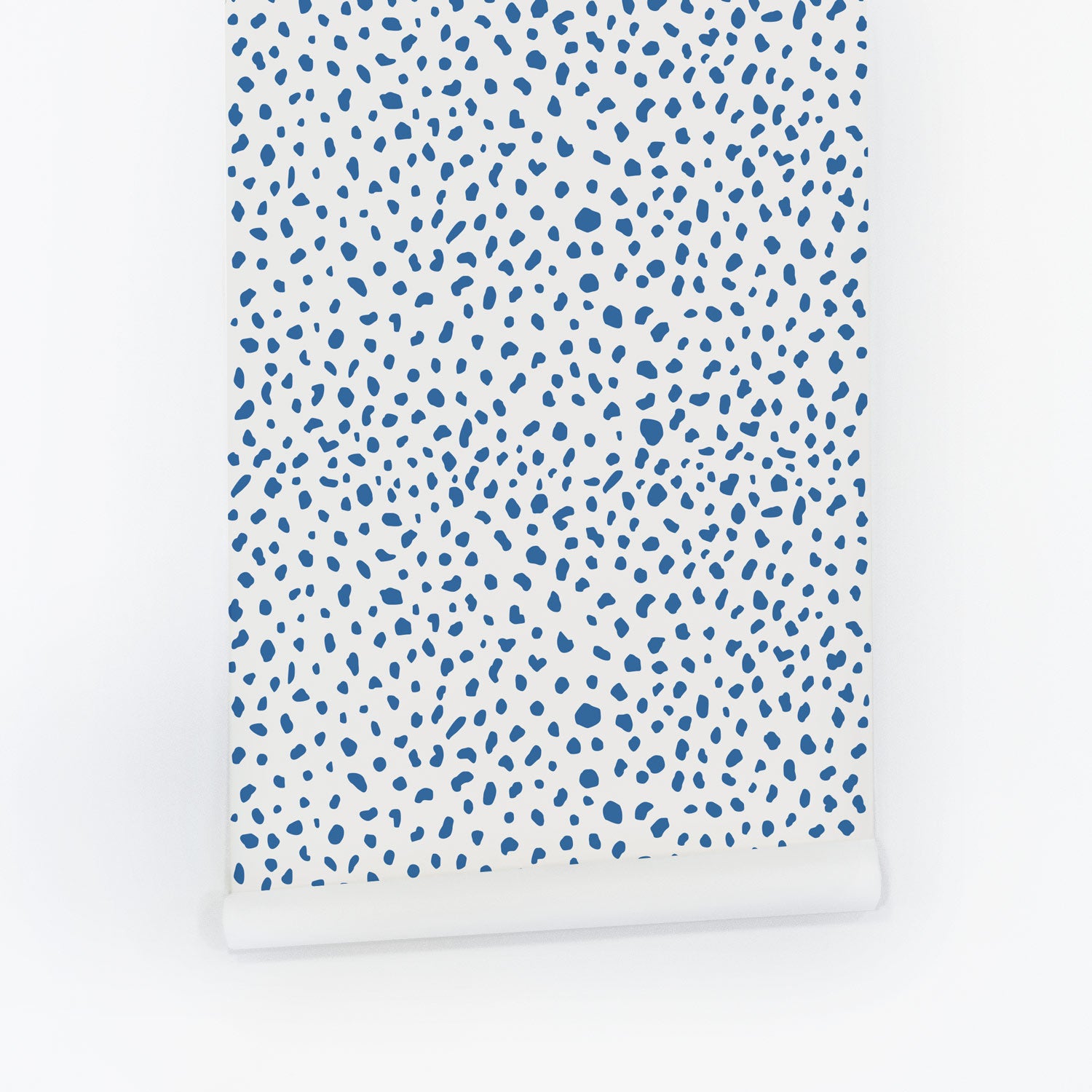 Blue Dalmatian Print Wallpaper removable & traditional Livettes