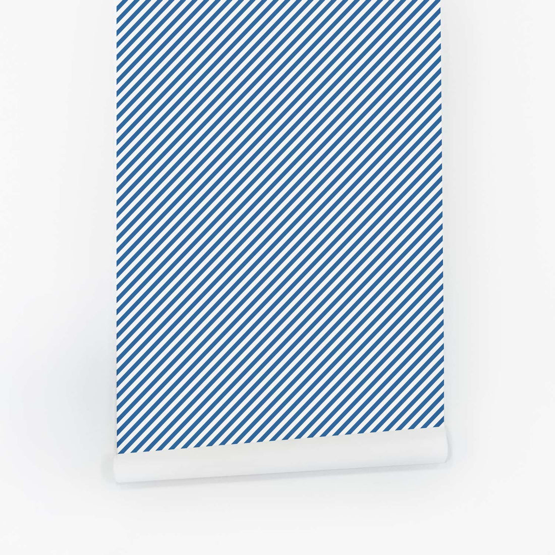 Temporary removable diagonal stripes wall paper