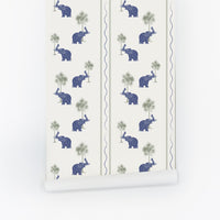 Oriental Elephants Wallpaper