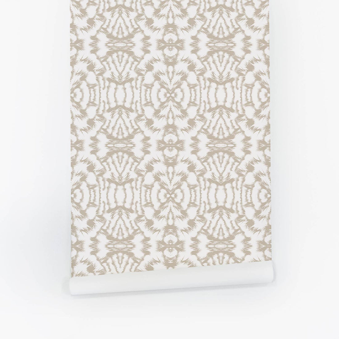 Neutral Tribal Print Wallpaper