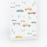 Classic Car Design Kids Wallpaper