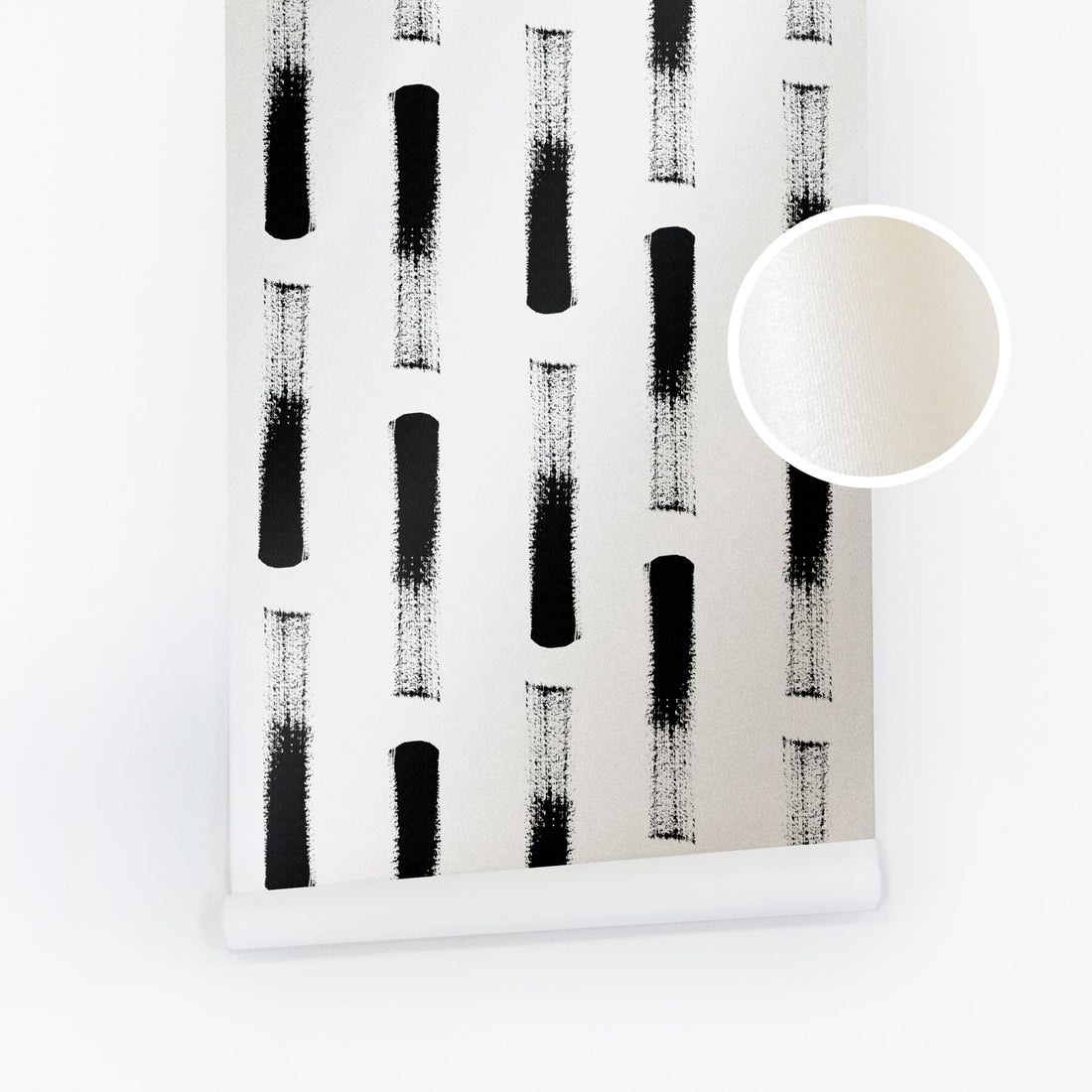 Metallic Pearl Abstract Piano Pattern © Wallpaper