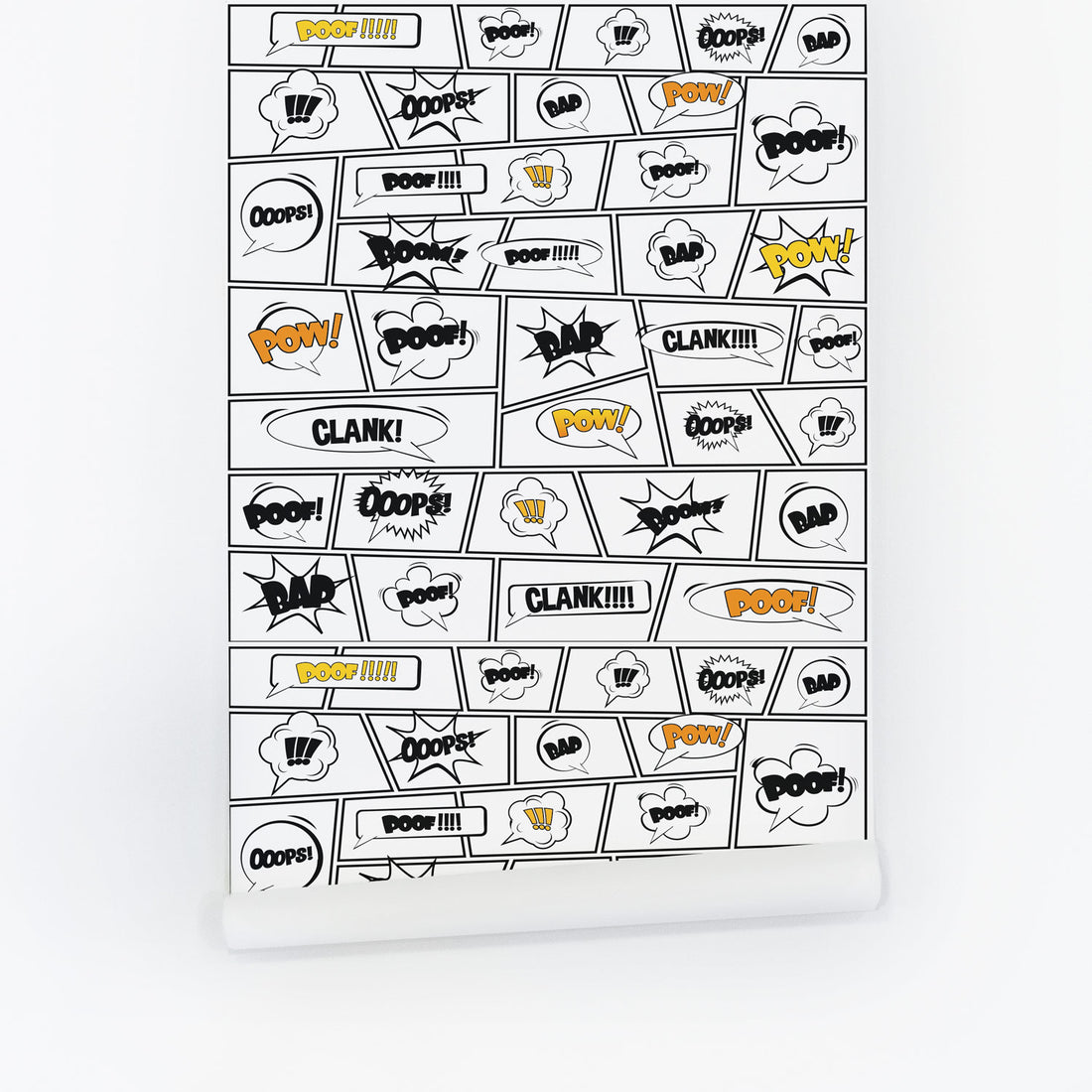 Comic book inspired wallpaper